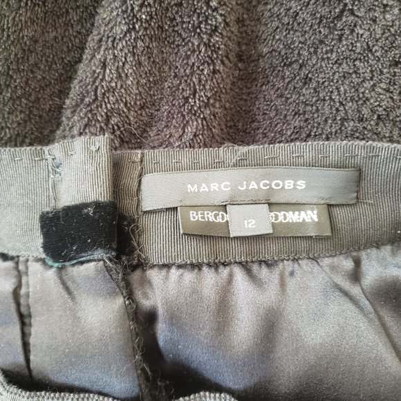 Marc Jacobs - Textured black skirt - Size 8 - Picture 12 of 15